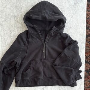 Lululemon Black Half-Zip Hoodie